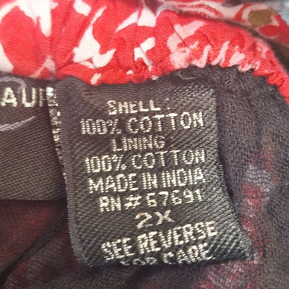 Jennifer Lauren Plus Maxi Skirt cottagecore floral hippie boho - Picture 4 of 7